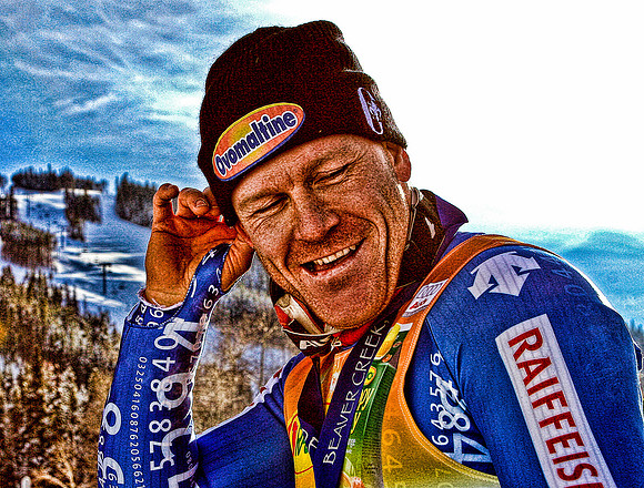 Didier Cuche, Alpine World Cup Swiss skier.