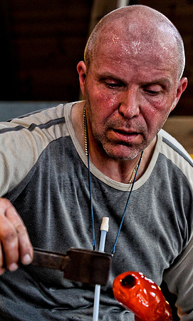 Glass blower.